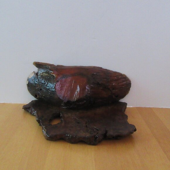 Vintage cypress wood handmade shelf - wall or tabletop - rustic, beach house - Picture 6 of 16